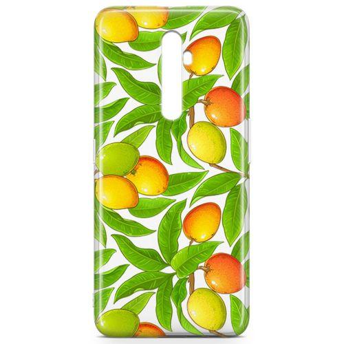 Oppo Reno2 Z 2019 Kılıf Mango Çiçekleri Arka Kapak Koruma Desenli Full Koruyucu