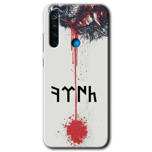 Xiaomi Redmi Note 8 Kılıf Baskılı Arka Kapak - Kedi Galaksi +Tam Ekran Koruyucu
