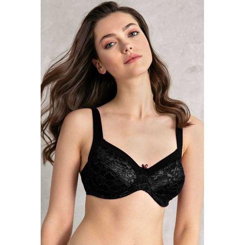 Kadın Balenli Desteksiz Dolgusuz Toparlayıcı Dantelli Küçültücü Sütyen