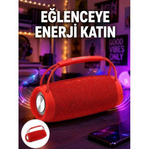 Derin Baslı Çift Hoparlörlü Taşınabilir Kablosuz Hoparlör Yeni Nesil