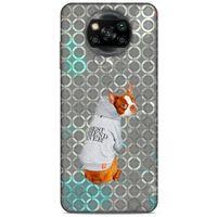 Xiaomi Redmi Poco X3 Kılıf Köpek Kıyafetleri (44) Tough Armor Kılıf Boston Terrier Eşofman