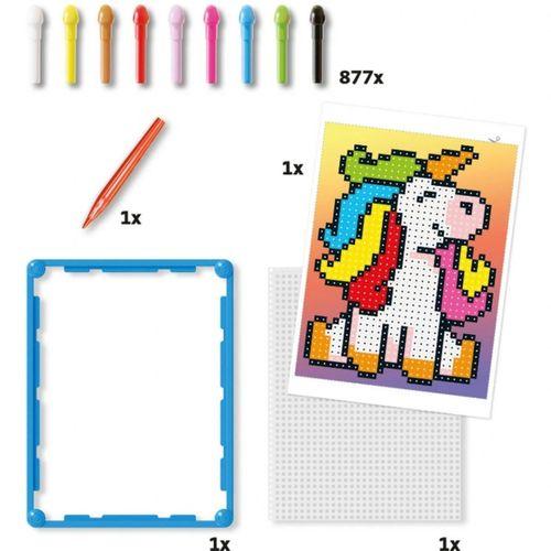 Pixel Sanatı Unicorn 877 Parça