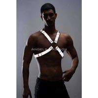 Karanlıkta Parlayan (reflektörlü) Erkek Göğüs Harness, Parti Aksesuar - Brfm95