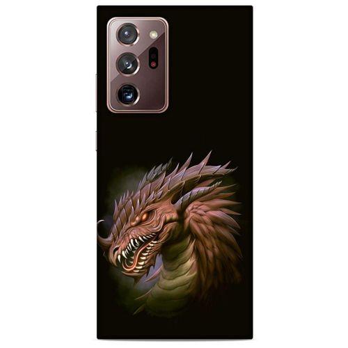 Samsung Galaxy Note 20 Ultra Kılıf Dragons (18) Telefon Kılıfları Kahverengi Ejderha