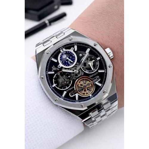 Ferrucci Otomatik Ve Kurmalı Güneş Ve Mehtap Kadranlı 2 Yıl Garantili Erkek Kol Saati BFC.M3571.S1