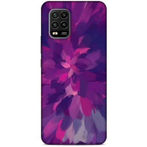 Xiaomi Mi 10 Lite Uyumlu Kılıf Mor Delisi (43) Thin Fit Kılıf Yağlı Boya
