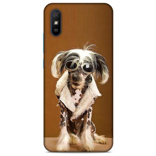 Xiaomi Redmi 9A Kılıf Köpek Kıyafetleri (12) Koruyucu Silikon Chinese Crested