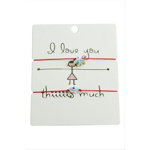 Kırlangıç Nazar İp Bileklik 2 Adet