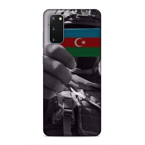 Samsung Galaxy S20 Uyumlu Kılıf Azarbaijan (40) Fit Silikon Kılıf Asker