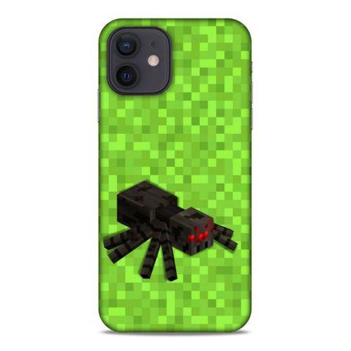 Lopard Apple iPhone 12 Uyumlu Kılıf PiXel (13) Silikon Kap MC Spider