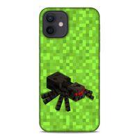Lopard Apple iPhone 12 Uyumlu Kılıf PiXel (13) Silikon Kap MC Spider