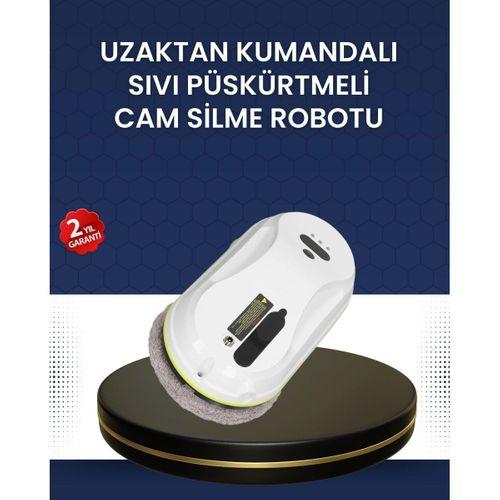 Çift Diskli Güvenli Otomatik Cam Silme Robotu