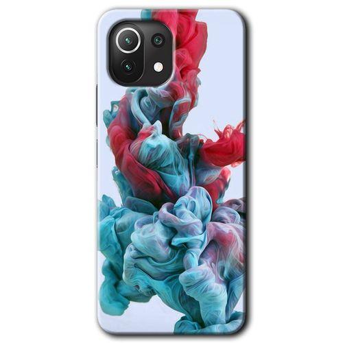 Xiaomi Mi 11 Kılıf HD Desen Baskılı Arka Kapak - Renkli Karışım + Kırılmaz Cam