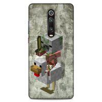 Lopard Xiaomi Redmi K20 Uyumlu Kılıf PiXel (43) Thin Fit Kılıf Tavuk MC