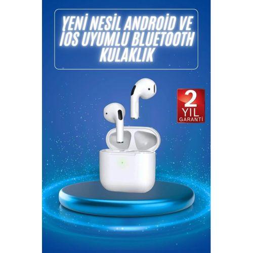 4.nesil Bluetooth Kulaklık Yüksek Ses Kaliteli Dokunmatik Kontrol Özellikli