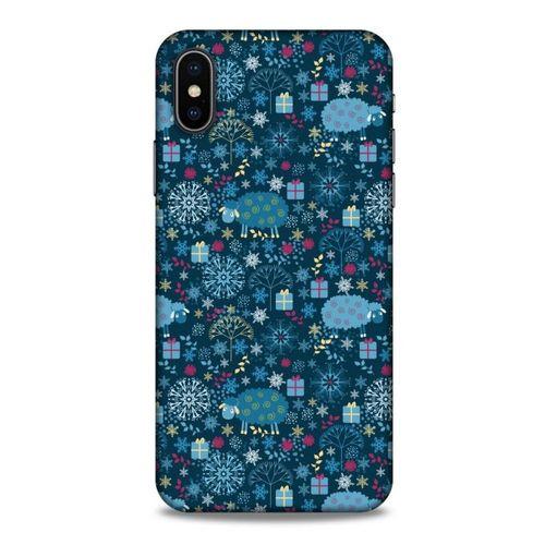 Yılbaşı Süsleri 29 Apple iPhone XS Kılıf Silikon Kapak