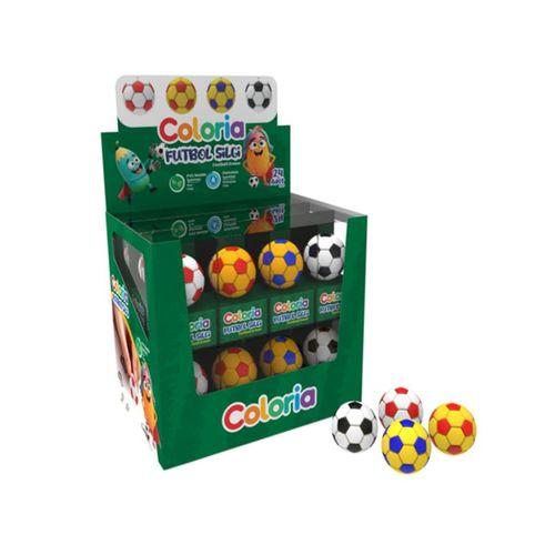 Coloria Futbol Topu 3D Silgi Karışık - 1 adet