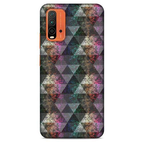 Lopard Xiaomi Redmi Note 9 4g Uyumlu Kılıf Geometrix (25) Antişok Kapak
