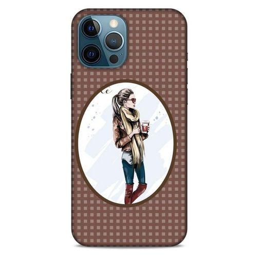 Sokak Modası 55 Apple iPhone 12 Pro Max Kılıf Desenli Silikon