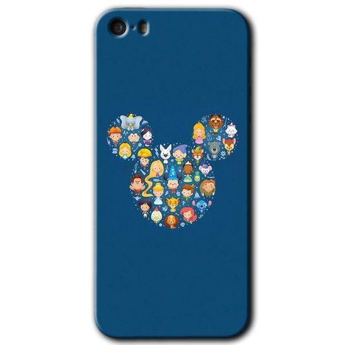 iPhone 5 Kılıf HD Desen Baskılı Arka Kapak - Mickey