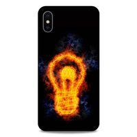 Lopard Apple iPhone XS Max Uyumlu Kılıf FireX (39) Liquid Crystal Kılıf Ampul