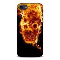 Lopard Apple Iphone 8 Uyumlu Kılıf FireX (19) Kılıfları Ateş İskelet