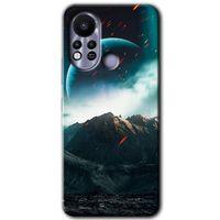 İnfinix Hot 11s Kılıf HD Desen Baskılı Arka Kapak - Uzay Gökyüzü