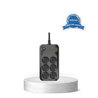 Akım Korumalı 6’lı Priz 2xusb 2xtype-c Çıkış Yüksek Gerilim Koruma Çoklu Priz Çoğaltıcı