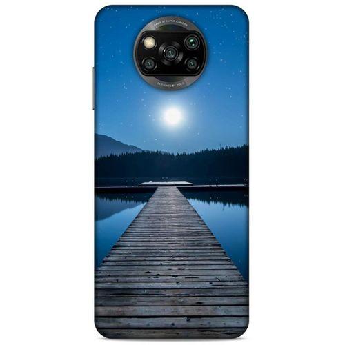 Lopard Xiaomi Redmi Poco X3 Uyumlu Kılıf Gece'S (43) Thin Fit Kılıf Orman