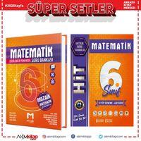 Mozaik 6.Sınıf Matematik Soru Bankası ve HİT 32 Haftalık Deneme Seti 2 Kitap