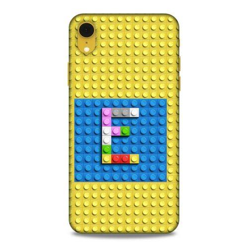 Lopard Apple iPhone XR Uyumlu Kılıf BloX (15) Antişok Kılıf E Harfi