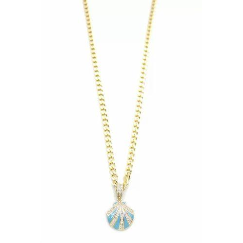 Deniz Kabuğu Kolye - Altın