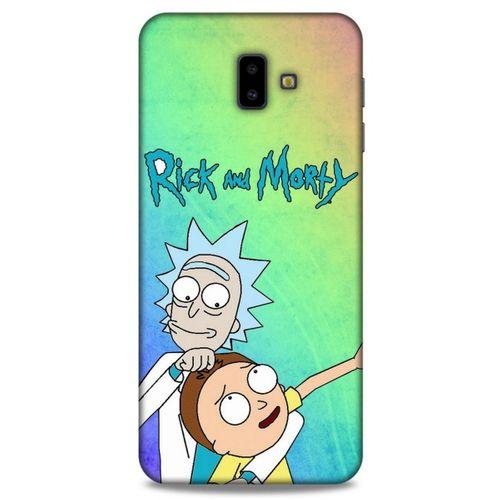 Samsung Galaxy J6 Plus Uyumlu Kılıf Rick And Morty (1) Kılıfı Rick Sanchez
