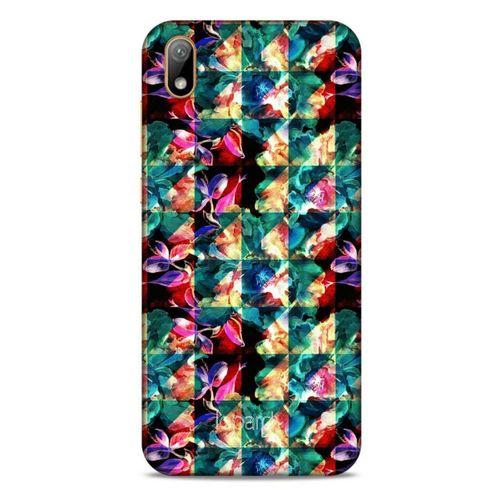 Huawei Y5 2019 Kılıf Kelebek Etkisi (17) Tasarım Kılıf Turkuaz Yeşil