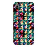 Huawei Y5 2019 Kılıf Kelebek Etkisi (17) Tasarım Kılıf Turkuaz Yeşil