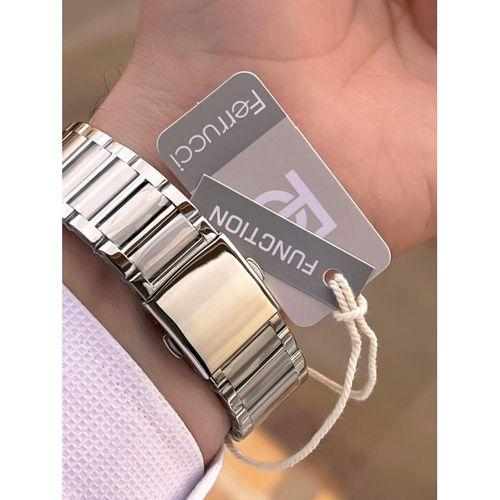 Ferrucci 2 Yıl Garantili Çelik Kordon İç Kadran Özellikleri Aktif 3 Atm Erkek Kol Saati EF.03517.4