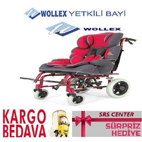 Wollex W258 Özellikli Engelli Çocuk Manuel Tekerlekli Sandalye