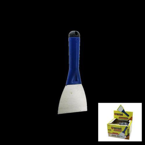 Metal Kazıma Spatulası 100 mm Kapaklı Plastik Saplı (No:10)