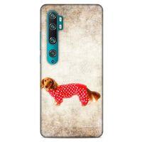 Xiaomi Mi Note 10 Kılıf Köpek Kıyafetleri (30) Silicone Case Dacshund Pijama