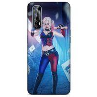 Realme 7 Uyumlu Kılıf Harley Quinn (31) TPU Kılıf Lavanta mavisi