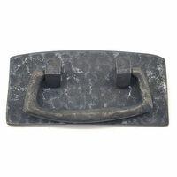 Antika Tarz Dekoratif Pirinç Otantik Dövme Kapı Kulbu - 45x90 Mm, Oksit