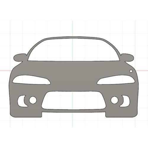 Mitsubishi Lancer Tampon Hava Kanalı – 3D Baskı Araç Parçası (Bu ürün Sadece Plastik parçadır - Almadan Önce Soru Sorabilirsiniz)