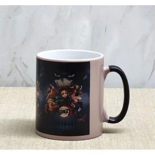 Porselen Renk Değiştiren Demon Slayer Kupa Bardak Aalk380