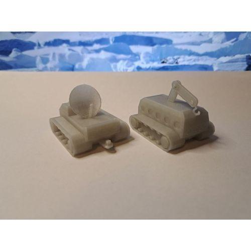 Kuzey Kutbu Keşif Aracı Römorku (Bu ürün Sadece Plastik parçadır - Almadan Önce Soru Sorabilirsiniz)