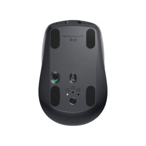 LOGITECH 910-006929, MX Anywhere 3S, Siyah, Bluetooth, 8000dpi, Lazer, 6 Tuşlu, USB-C den şarj edilebilir, Mouse