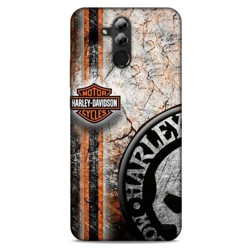 Huawei Mate 20 Lite Uyumlu Kılıf Motorsiklet (11) Tam Koruma Harley Davidson