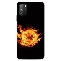 Lopard Xiaomi Poco M3 Uyumlu Kılıf FireX (31) TPU Kılıf Fireball