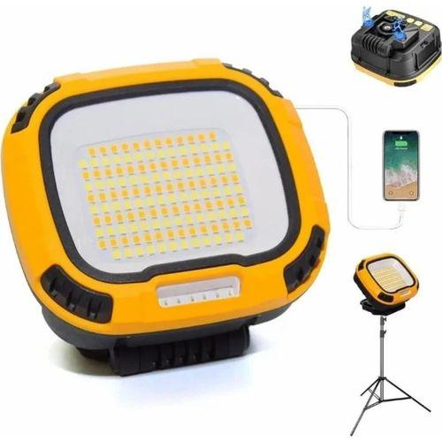 Wison Ws-582 Powerbank Özellikli Tripod Bağlantılı Mıknatıslı 3500 Lümen Usb Şarjlı Çalışma Feneri