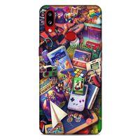 Retro (34) Desen Slim Armor Kılıf Renkli Samsung Galaxy A10s Kılıf