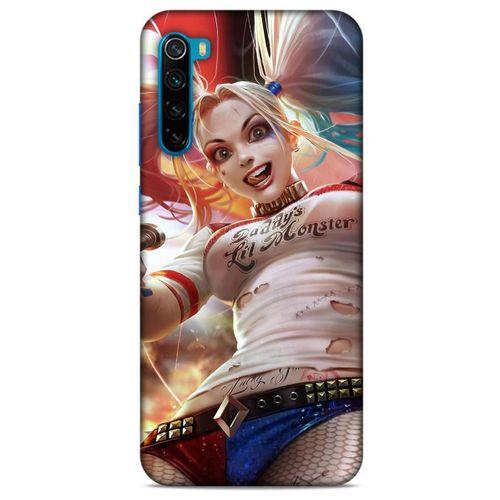 Xiaomi Redmi Note 8T Uyumlu Kılıf Harley Quinn (16) Kalın Kılıf Karolina mavisi